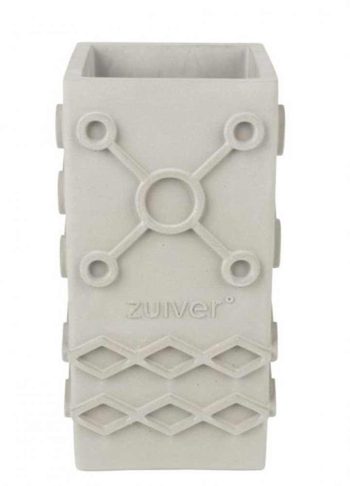 Vase \'Graphic Square\' - Gris dans le groupe Décoration / Décoration / Pots chez Reforma (8200063)