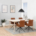 Chaise \'Västerås\' - Brun