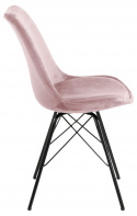 Chaise \'Eris\' - Rose/Noire