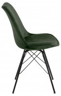 Chaise \'Eris\' - Vert/Noire