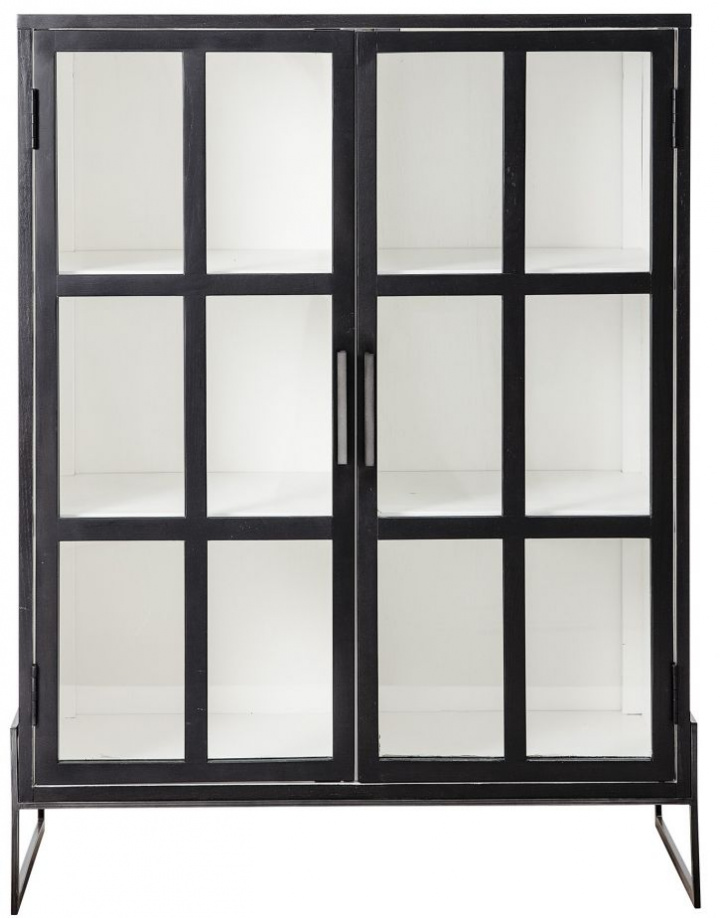 Vitrine \'Opal\' - Noir dans le groupe Meubles / Étagères & rangement / Armoires et buffets chez Reforma (82047017)