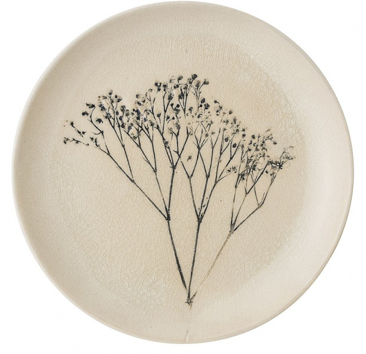 Assiette \'Bea\' - Blanc Nature dans le groupe Décoration / Mise en place & Service / Assiettes & Plats chez Reforma (82047393)