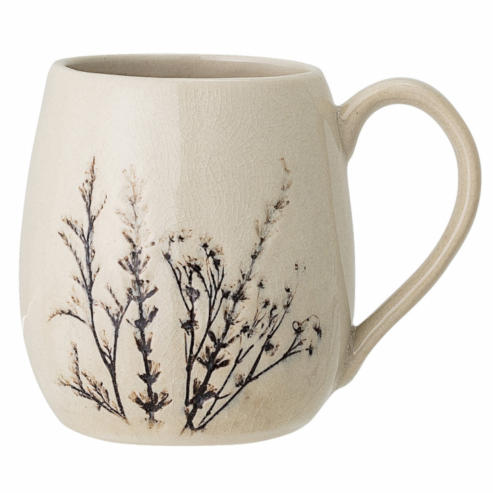 Mug \'Bea\' - Naturel blanc dans le groupe Décoration / Mise en place & Service / Tasses & Coupes chez Reforma (82047396)