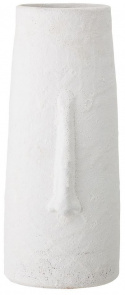 Vase \'Deco\' - Blanc/Terracotta