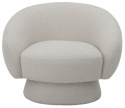 Fauteuil \'Ted\' - Blanc