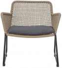 Fauteuil \'Mundo\' - Nature/Gris