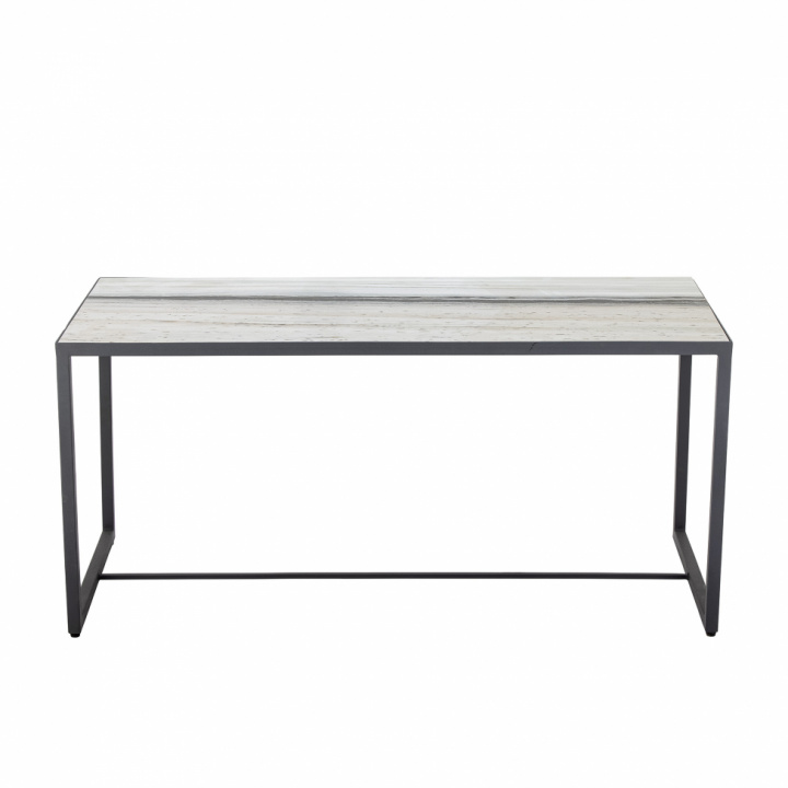 Table basse \'Ines\' - Marbre/Noir dans le groupe Campagne chez Reforma (82064026)