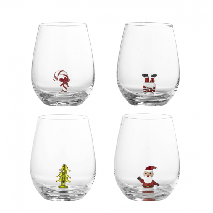 Verre \'Misa\' lot de 4 - Multicolore dans le groupe Noël chez Reforma (82072377)