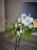 Bouquet artificiel \'Kristin\' - Blanc