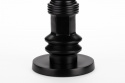 Support de bougie \'Totem\' - Noir