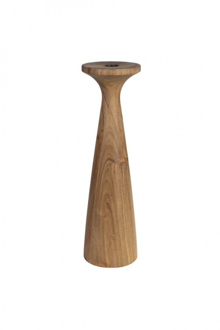 Support de bougie \'Flames\' - Marron L dans le groupe Décoration / Décoration / Bougeoirs & Lanternes chez Reforma (8300050)