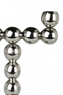 Support de bougie \'Bubbles\' - Argent