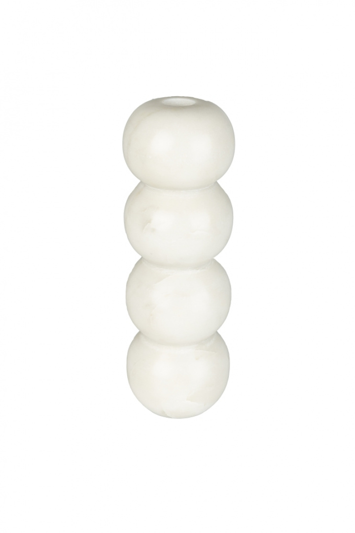 Porte-bougie \'Rome\' - Blanc dans le groupe Décoration / Décoration / Bougeoirs & Lanternes chez Reforma (8300071)