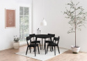Table à manger \'Ärsjö\' Ronde 105cm - Noir