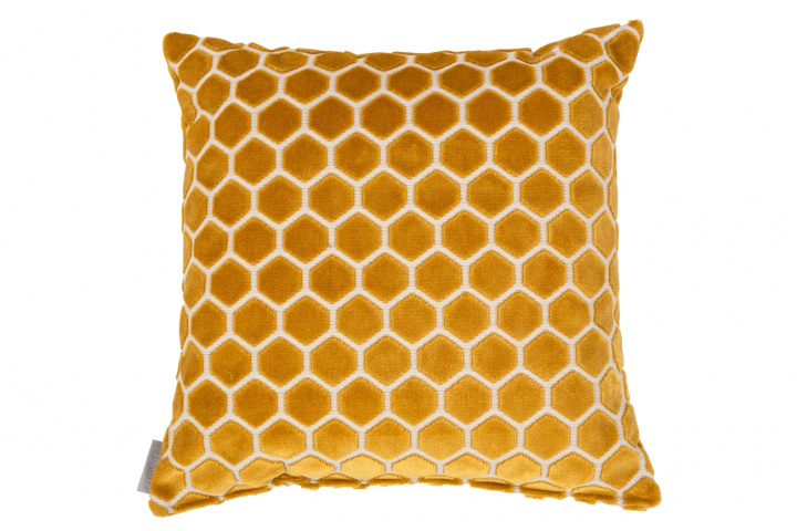 Housse de coussin \'Monty\' - Jaune dans le groupe Décoration / Textiles / Housses de coussin chez Reforma (8600024)