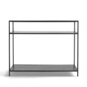 Table d\'appoint \'Hydra\' 120cm - Noir/Gris