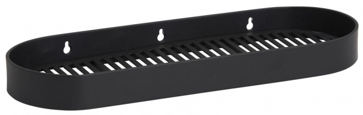 Étagère avec rail \'SOTRA\' - Noir dans le groupe Meubles / Étagères & rangement / Étagères murales chez Reforma (8753)