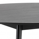 Table à manger \'Ärsjö\' Ronde 140cm - Noir