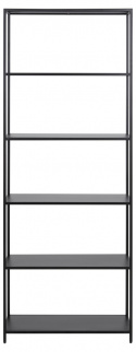 Bibliothèque \'Newcastle\' 185cm - Noir