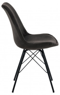 Chaise \'Eris\' - Noir/Noir
