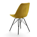 Chaise \'Eris\' - Jaune/Noir
