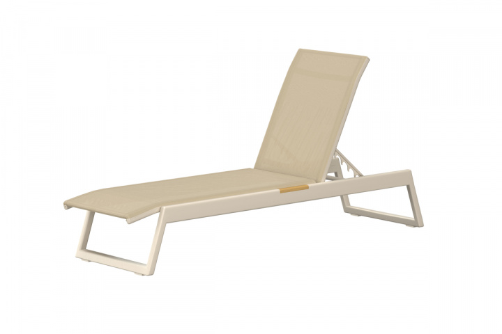 Lit de bronzage \' Mexique \' - Beige dans le groupe Meubles / Mobilier de jardin / Chaises longues & lits de soleil chez Reforma (9294-222)