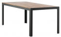 Table à manger \'Birka\' 205x90 cm - Noir