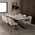 Chaise \'&Auml;ngom\' - Beige