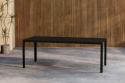 Table à manger \'Giardini\' 200x72cm - Noir