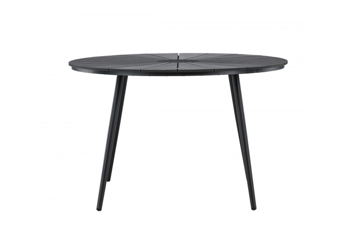 Table à manger \'San Vito\' 120x74cm - Noir dans le groupe Meubles / Mobilier de jardin / Table de jardin chez Reforma (9808-100)