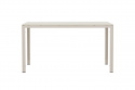 Table à manger \'Mirko\' 140x74cm - Beige