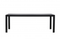 Table à manger \'Mirko\' 205x74cm - Noir