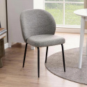 Chaise \'&Auml;ngom\' - Gris clair
