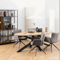 Chaise \'V&auml;xj&ouml;\' - Gris clair