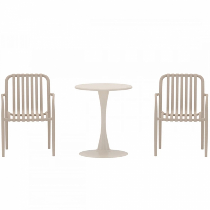 Ensemble de café \' Limnos \' – Beige dans le groupe Tables chez Reforma (9895-222)