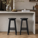Tabouret de bar \'Ella\' - Noir