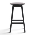 Tabouret de bar \'Ella\' - Noir