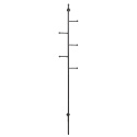 Porte-vêtements \'Ljusdal\' 24cm - Noir