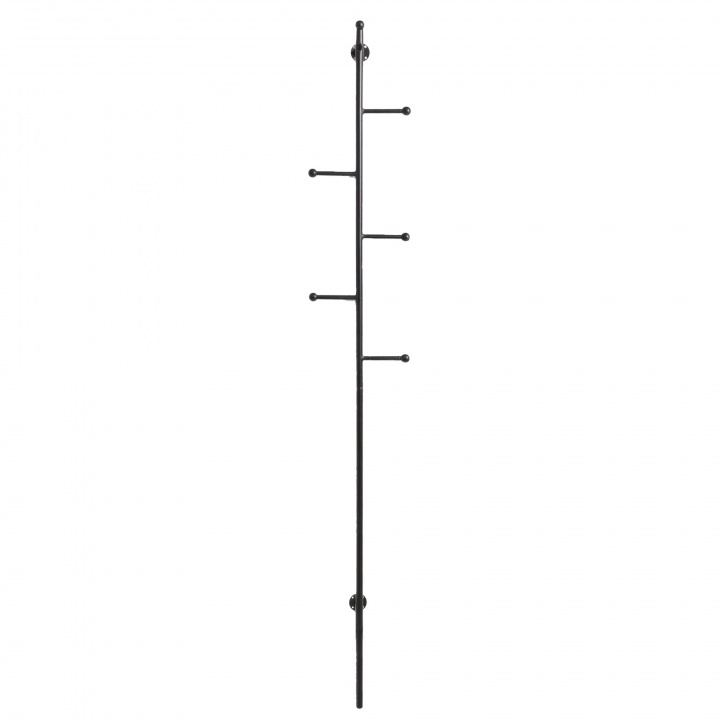 Porte-vêtements \'Ljusdal\' 24cm - Noir dans le groupe Meubles / Étagères & rangement / Cintres à vêtements chez Reforma (99070)