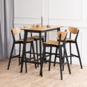 Tabouret de bar \'&Auml;rsj&ouml;\' - Nature