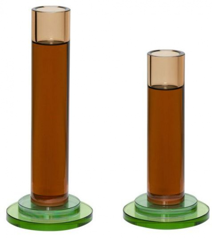 Bougeoirs \'Comet\' - Marron dans le groupe Décoration / Décoration / Bougeoirs & Lanternes chez Reforma (991518)