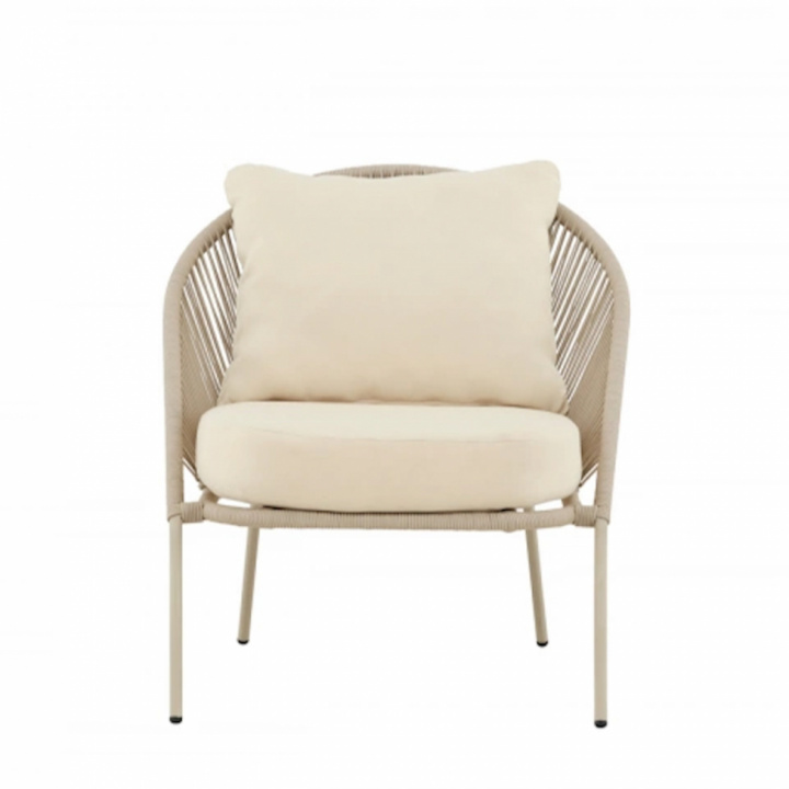 Fauteuil \' Lindos \' – Beige dans le groupe Meubles / Mobilier de jardin / Fauteuils d\'extérieur chez Reforma (9931-222)