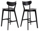 Tabouret de bar \'&Auml;rsj&ouml;\' - Noir