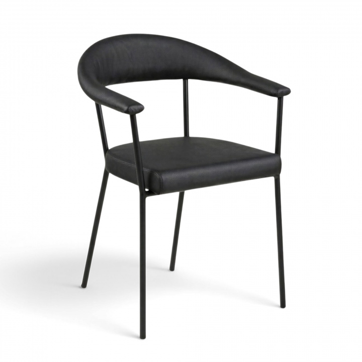 Chaise \'Gandia\' - Noir dans le groupe Meubles / Meubles d\'assise / Chaises chez Reforma (99566)