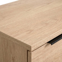 Meuble TV \'Grant\' - Ch&ecirc;ne/Fer