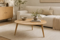 Table basse \'Nagano\' 80x80cm - Naturel