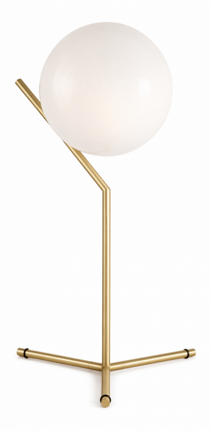 Lampe de table \'Satin\' L - Laiton dans le groupe Éclairage / Lampes / Lampes de table chez Reforma (ALM-3061-T-25)