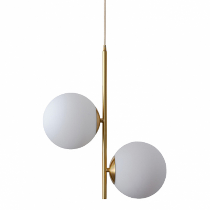 Suspension \'Creme Satin\' - Laiton dans le groupe Éclairage / Lampes / Lampes de plafond chez Reforma (ALM-3062)