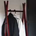 Porte-manteau avec &eacute;tag&egrave;re &agrave; chaussures \'Confident\' - Noyer