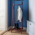 Porte-manteau avec &eacute;tag&egrave;re &agrave; chaussures \'Confident\' - Noyer
